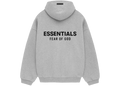 Fear Of God Essentials Hoodie Fleece Light Heather Gray