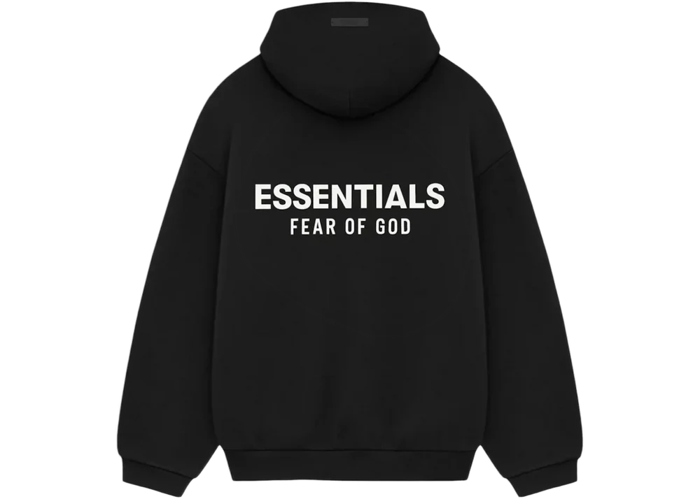 Fear Of God Essentials Hoodie Fleece Black