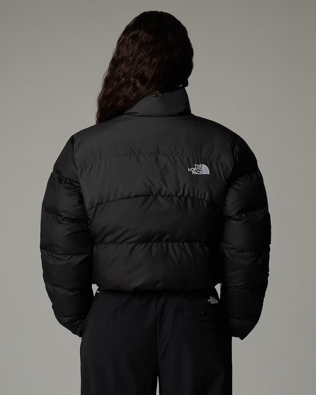 Casaco curto Nuptse para mulher