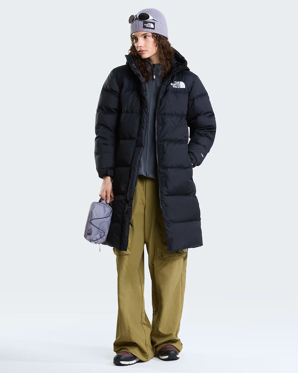 Parka Nuptse para mulher
