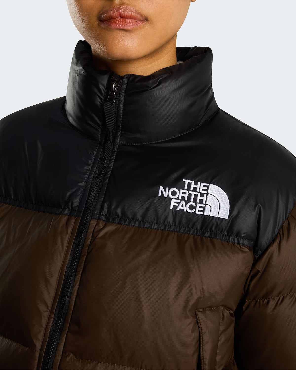 Casaco curto Nuptse para mulher