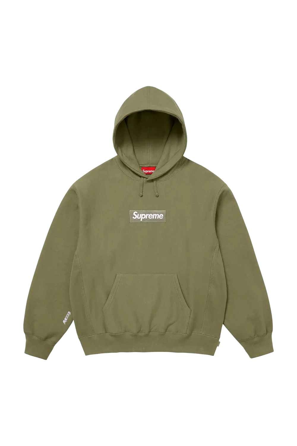 Supreme Hoodie Box Logo Kaki (FW25)