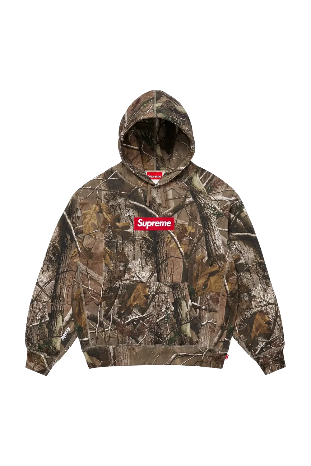 Supreme Hoodie Box Logo Kaki (FW25)