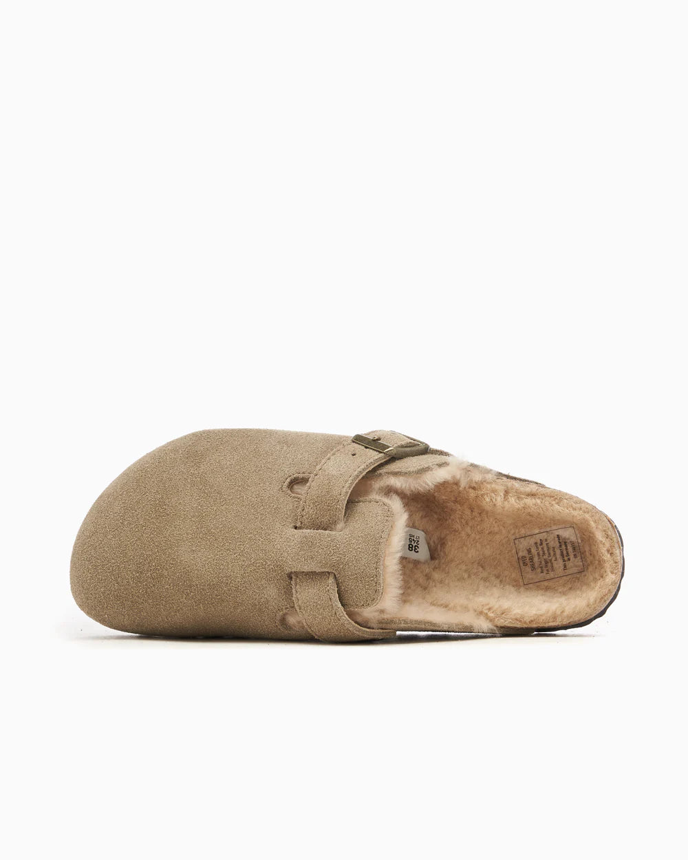 BIRKENSTOCK Boston Shearling Suede Leather Narrow
