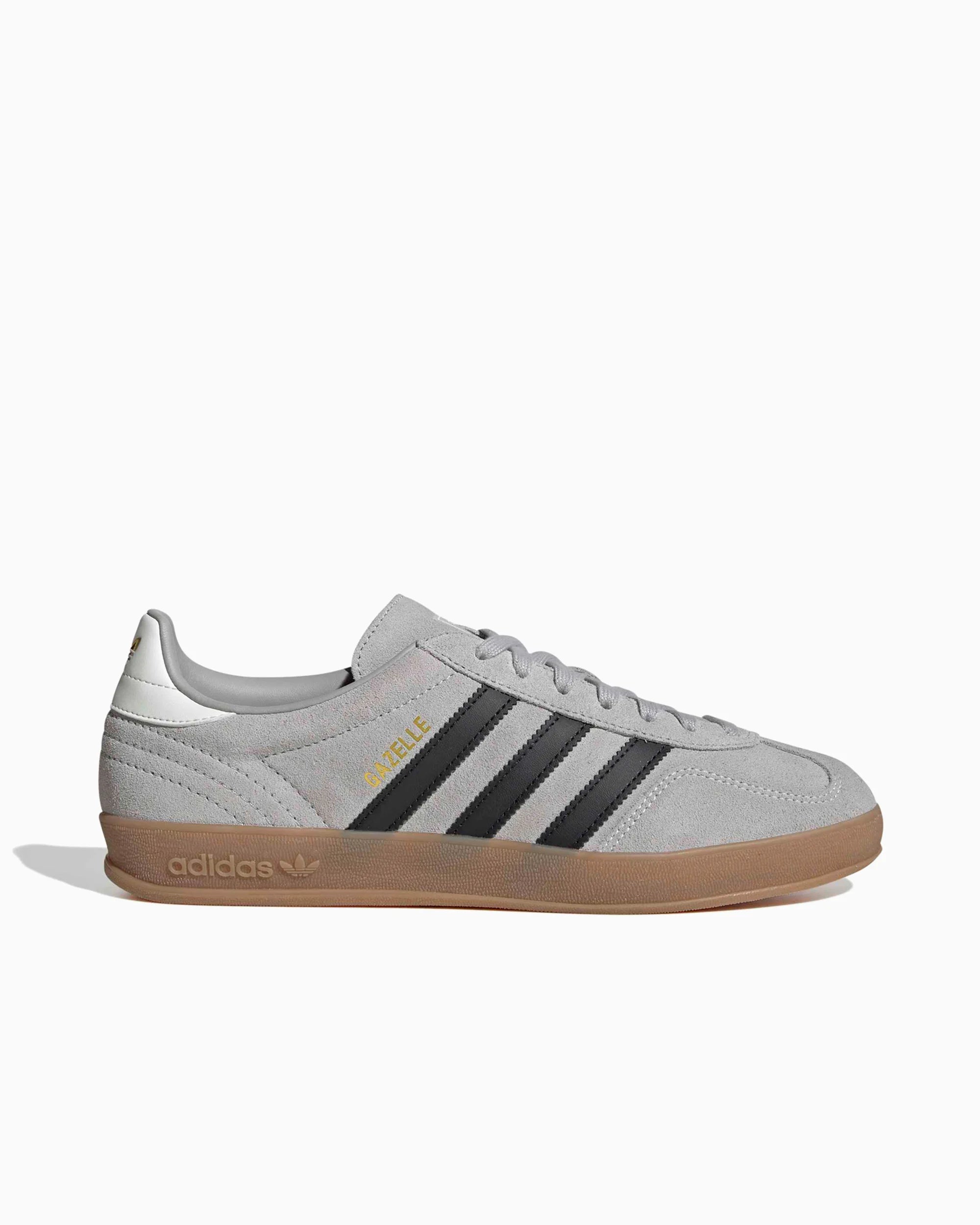 adidas Originals Gazelle Indoor Grey Two Black Gum