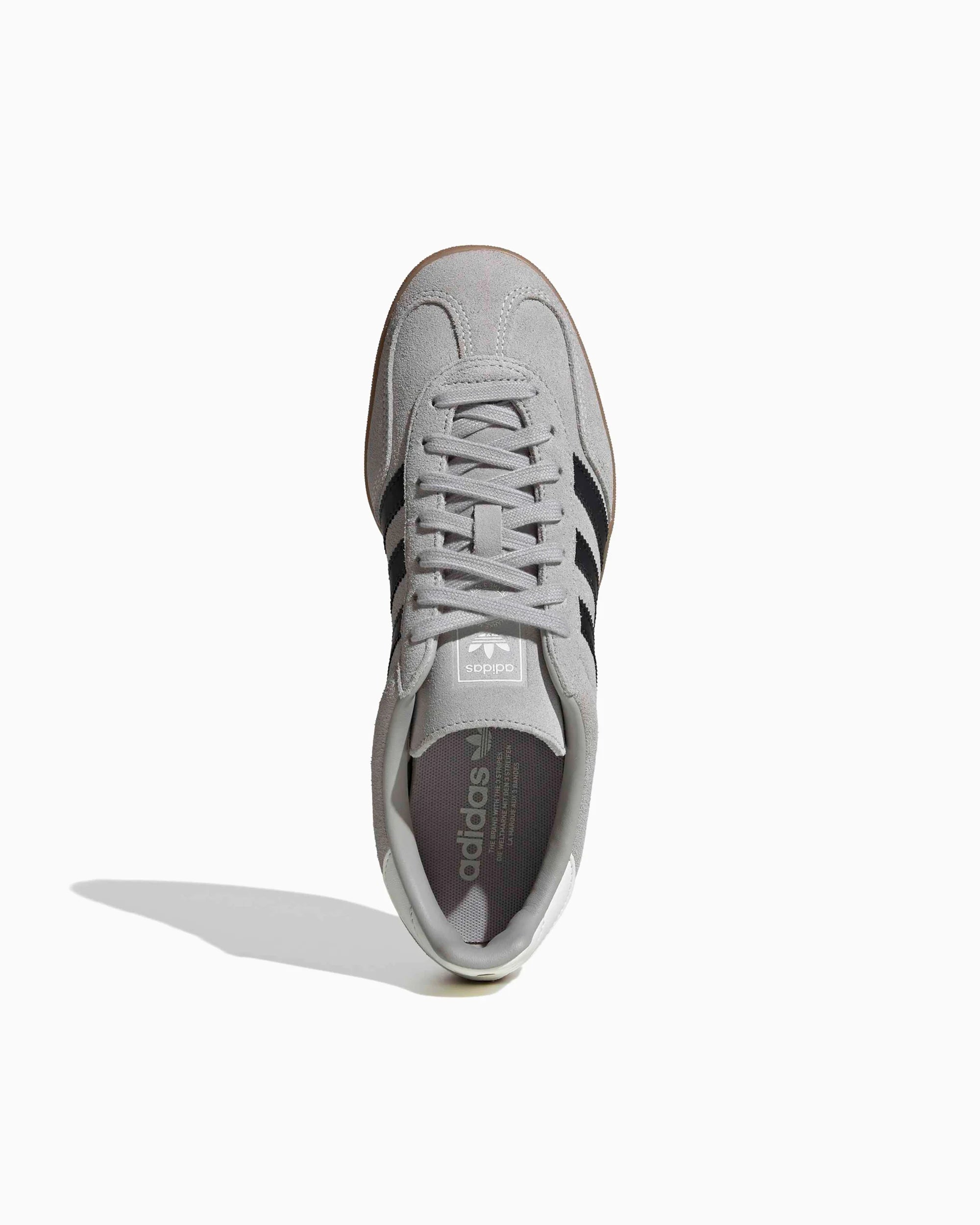 adidas Originals Gazelle Indoor Grey Two Black Gum