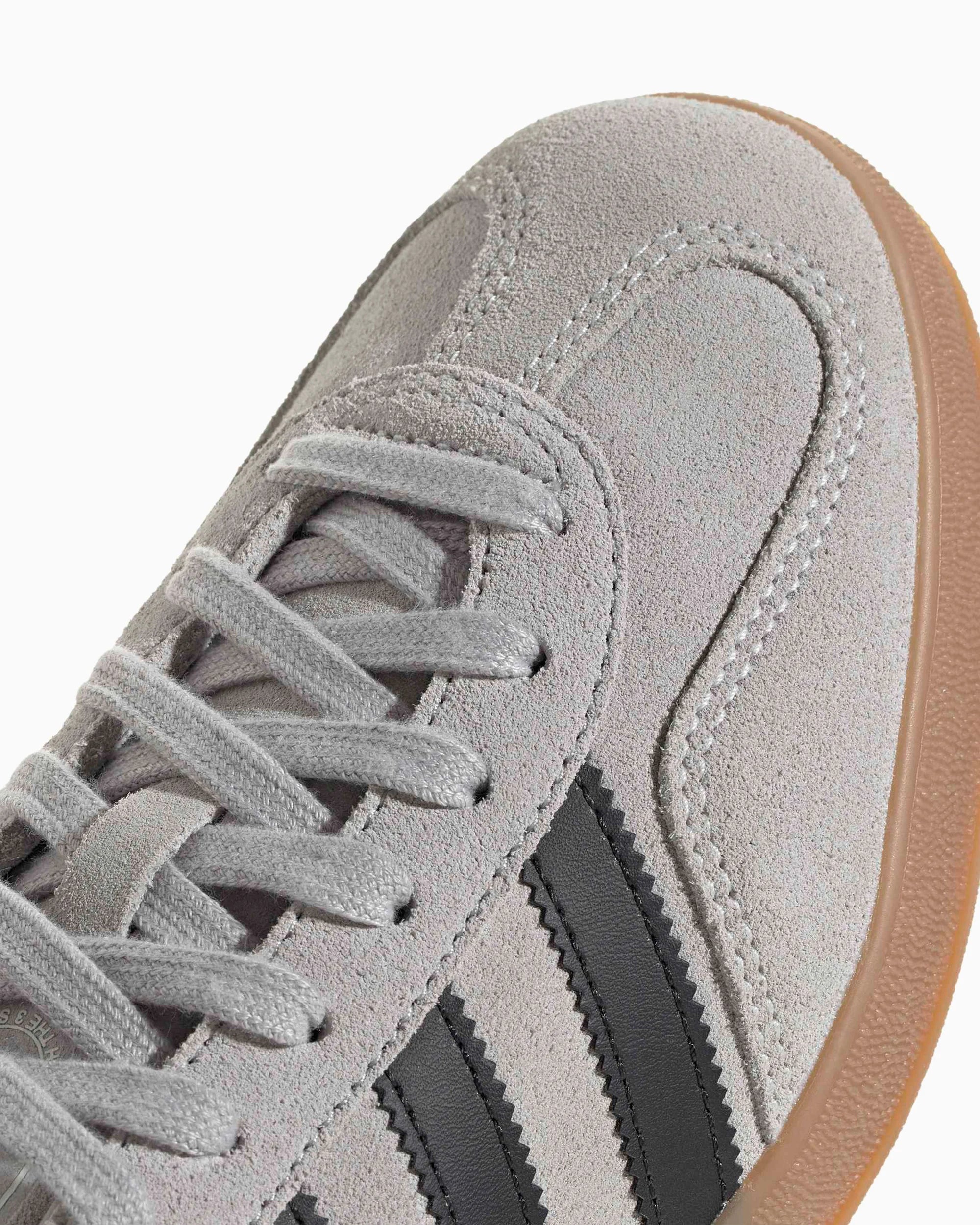 adidas Originals Gazelle Indoor Grey Two Black Gum
