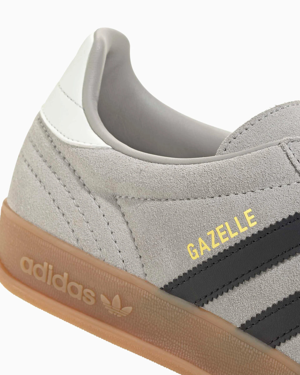 adidas Originals Gazelle Indoor Grey Two Black Gum