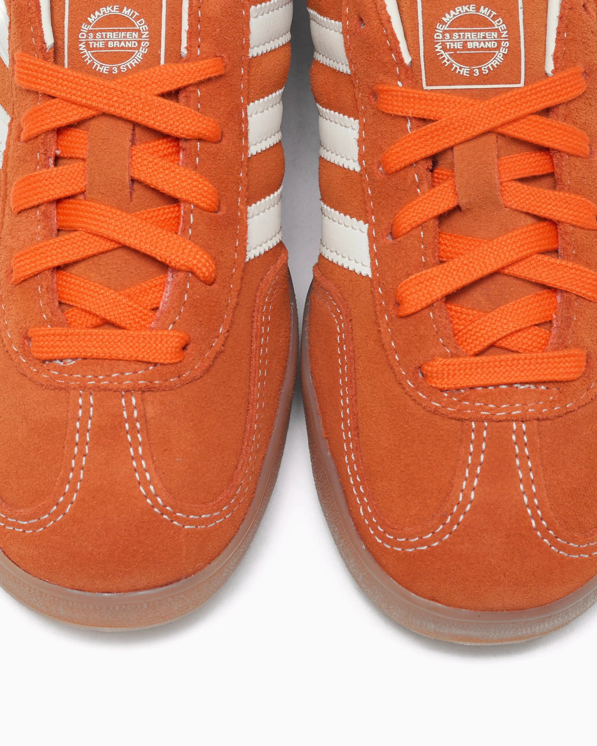 adidas Originals Gazelle Indoor Orange Off White Gold Metallic
