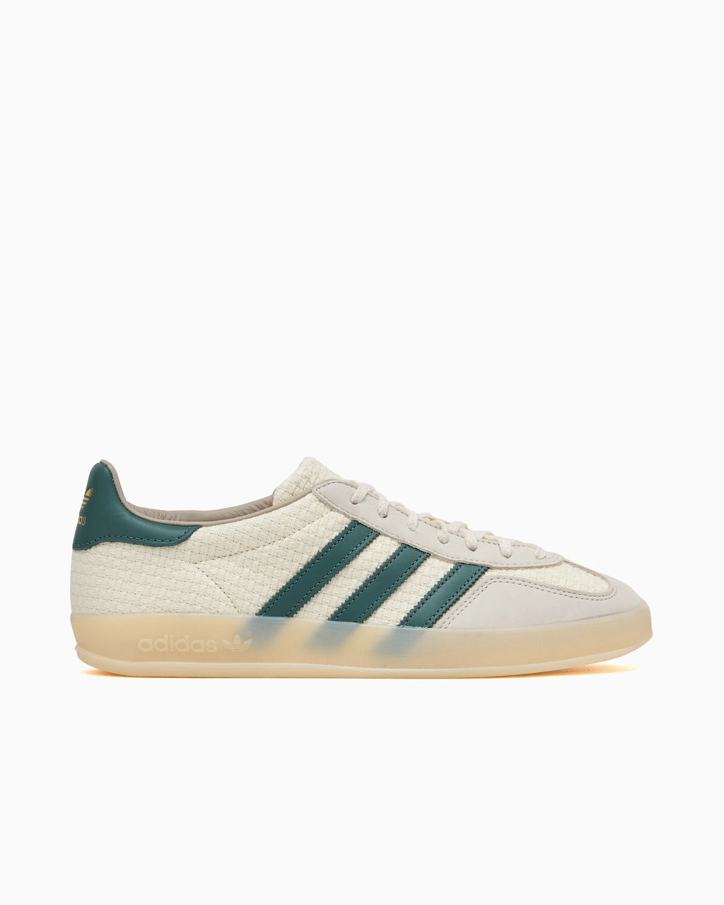 adidas Originals Gazelle Indoor Blanco Crema Verde Petróleo