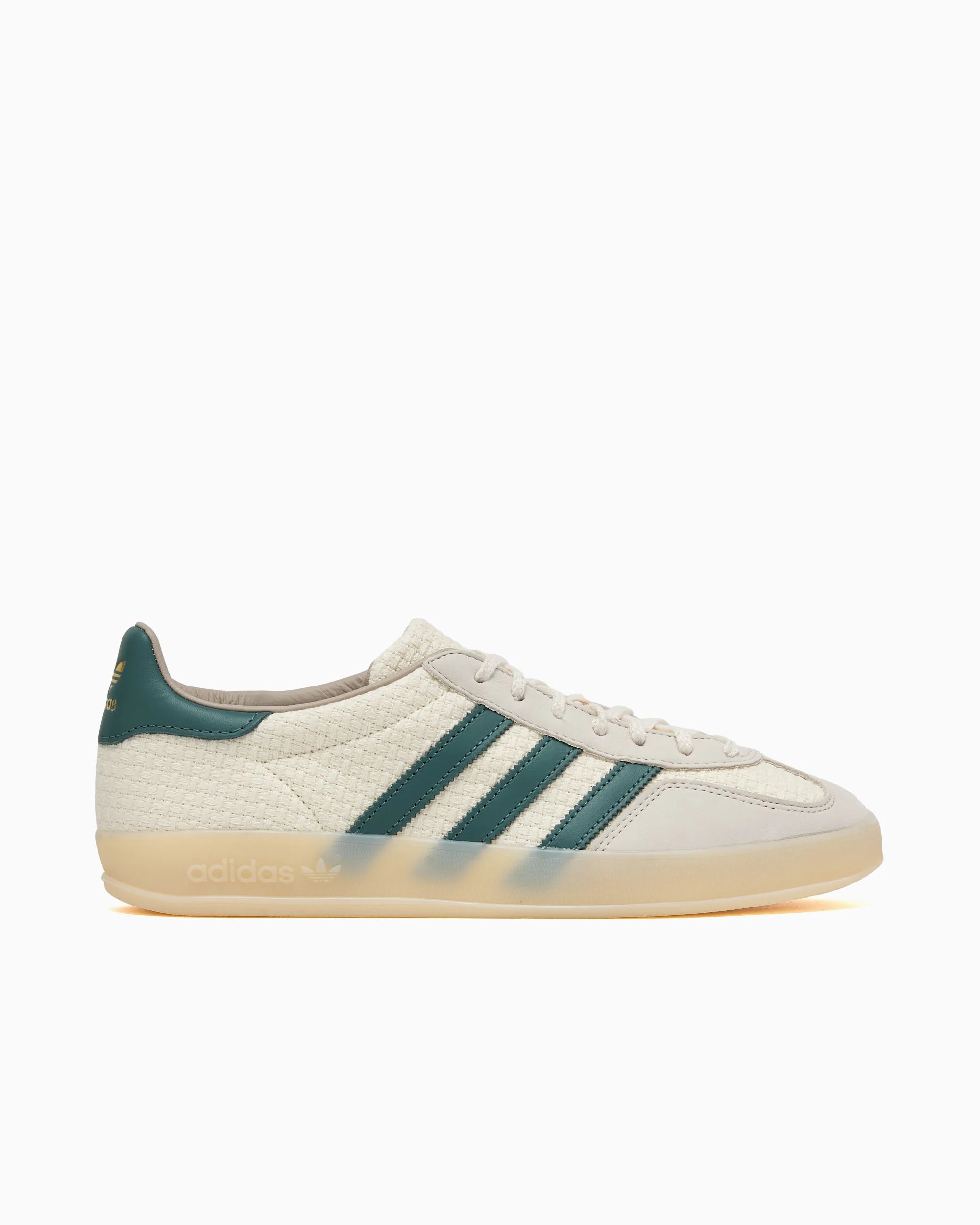 adidas Originals Gazelle Indoor Blanco Crema Verde Petróleo