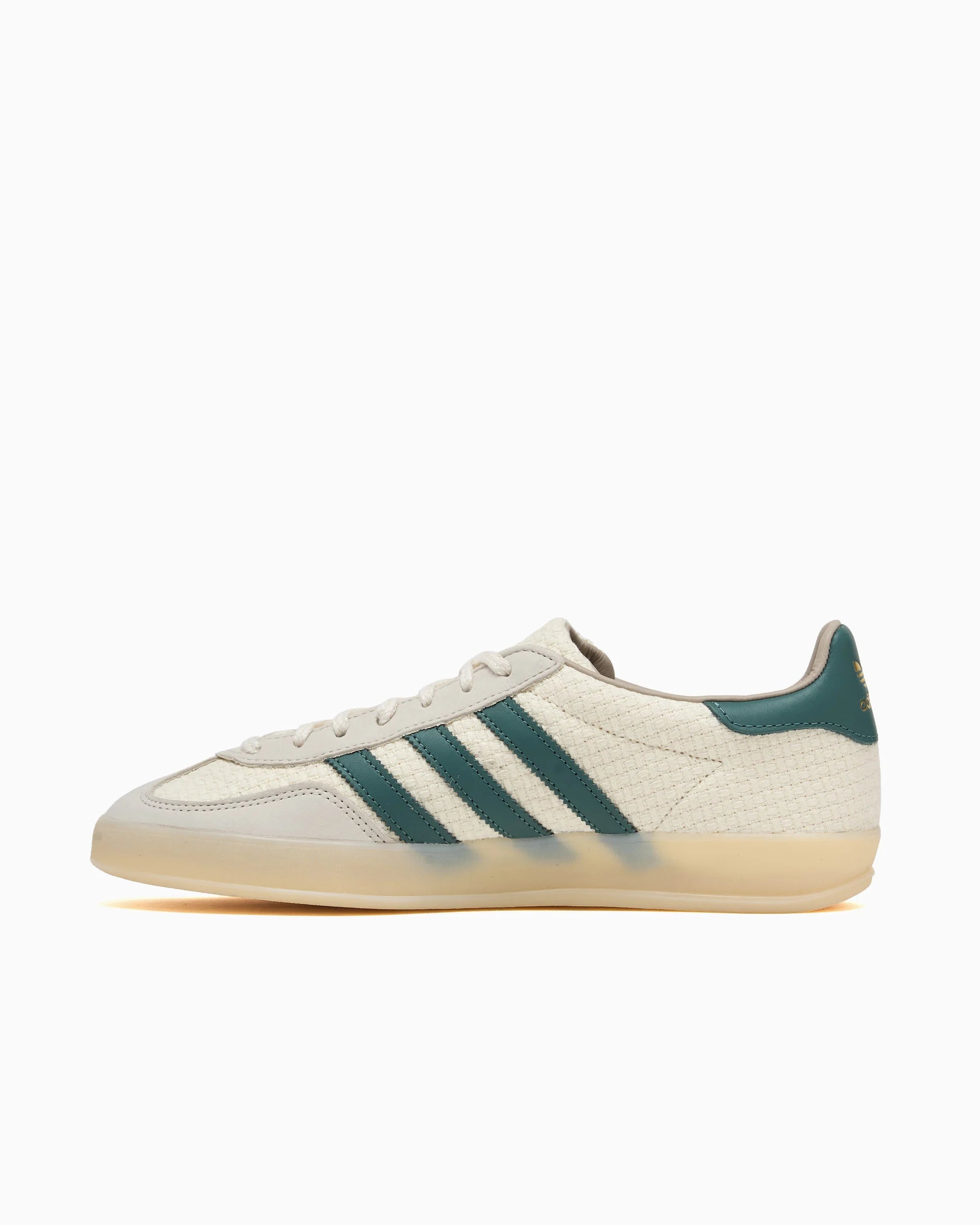 adidas Originals Gazelle Indoor Blanco Crema Verde Petróleo