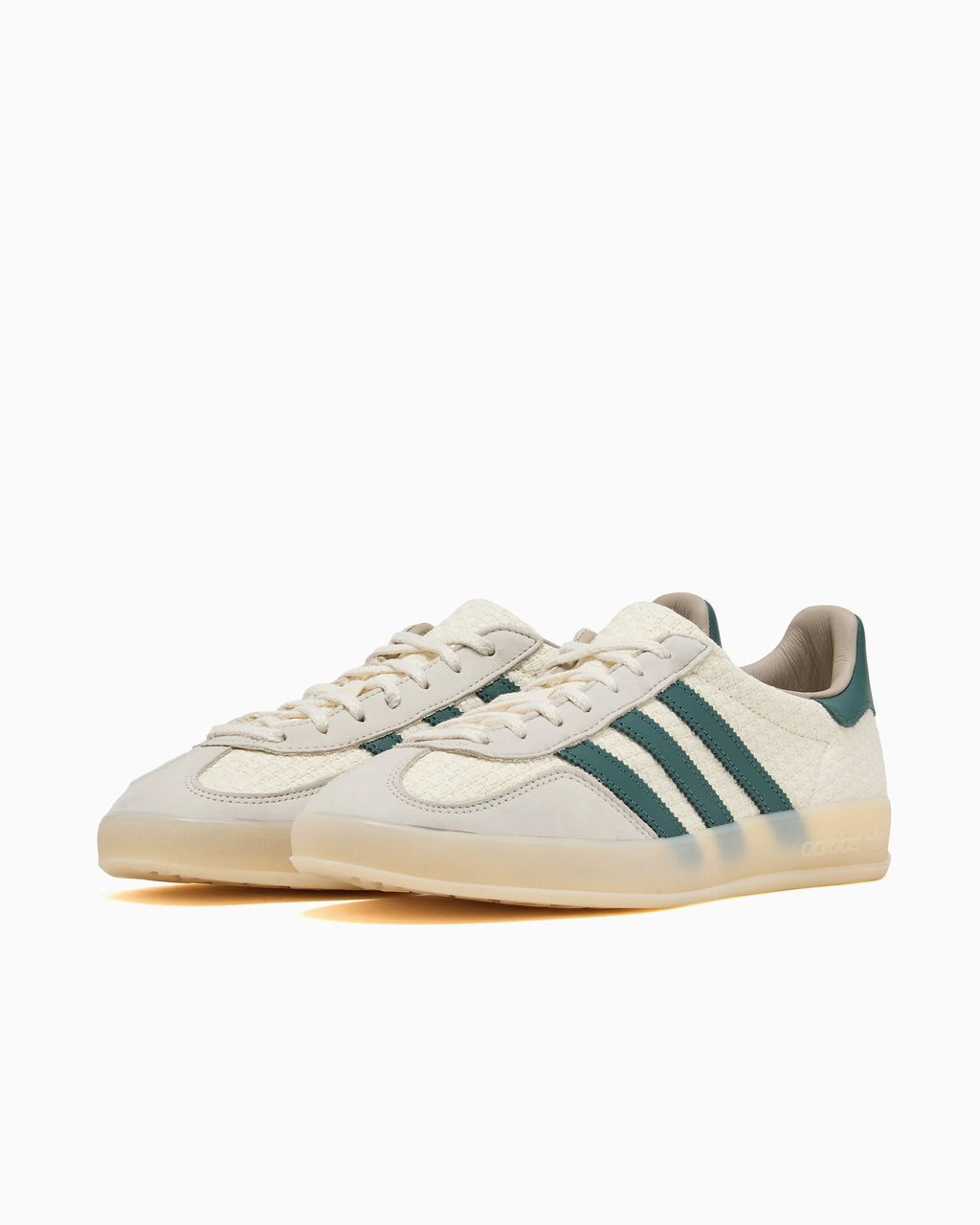adidas Originals Gazelle Indoor Blanco Crema Verde Petróleo