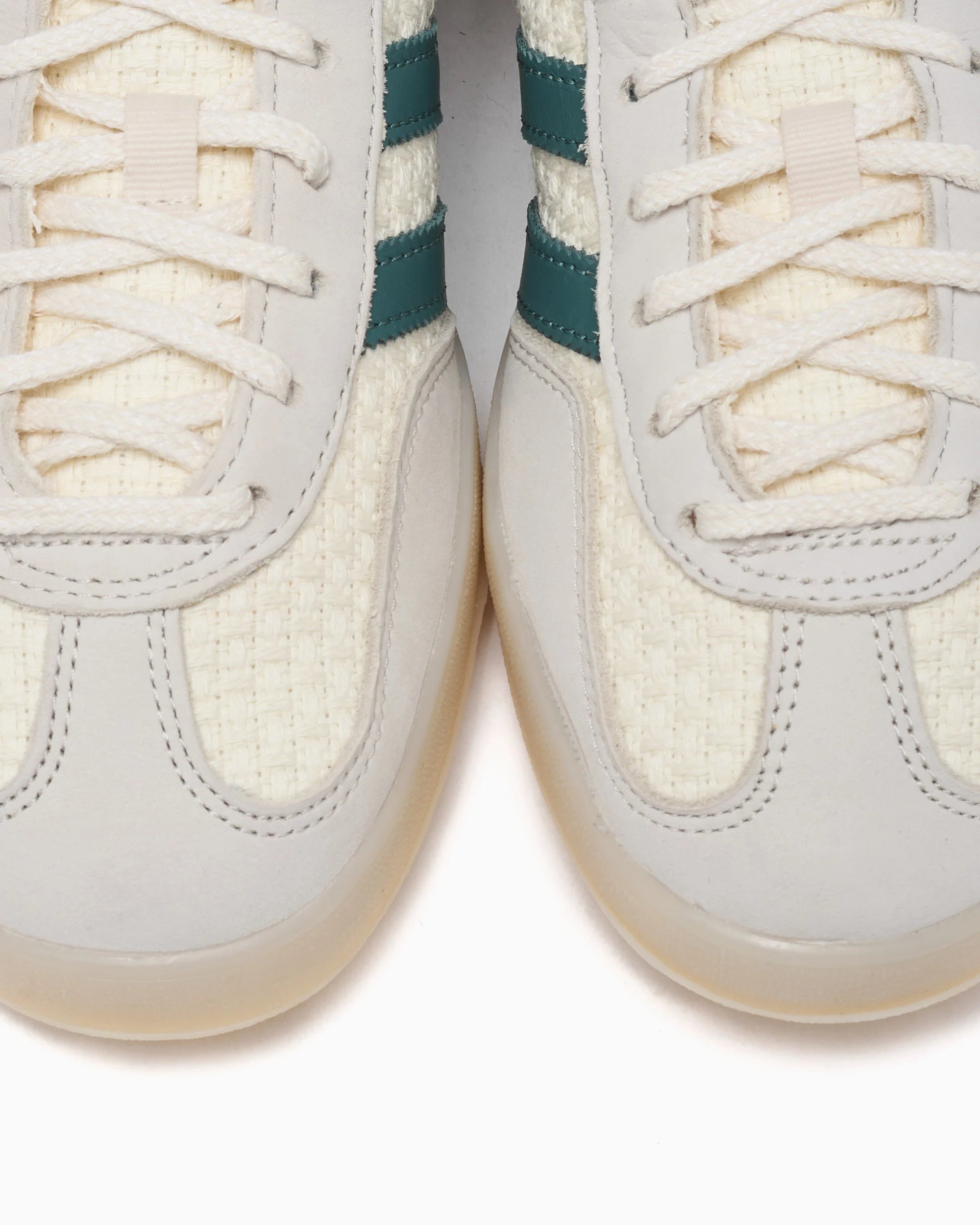 adidas Originals Gazelle Indoor Blanco Crema Verde Petróleo
