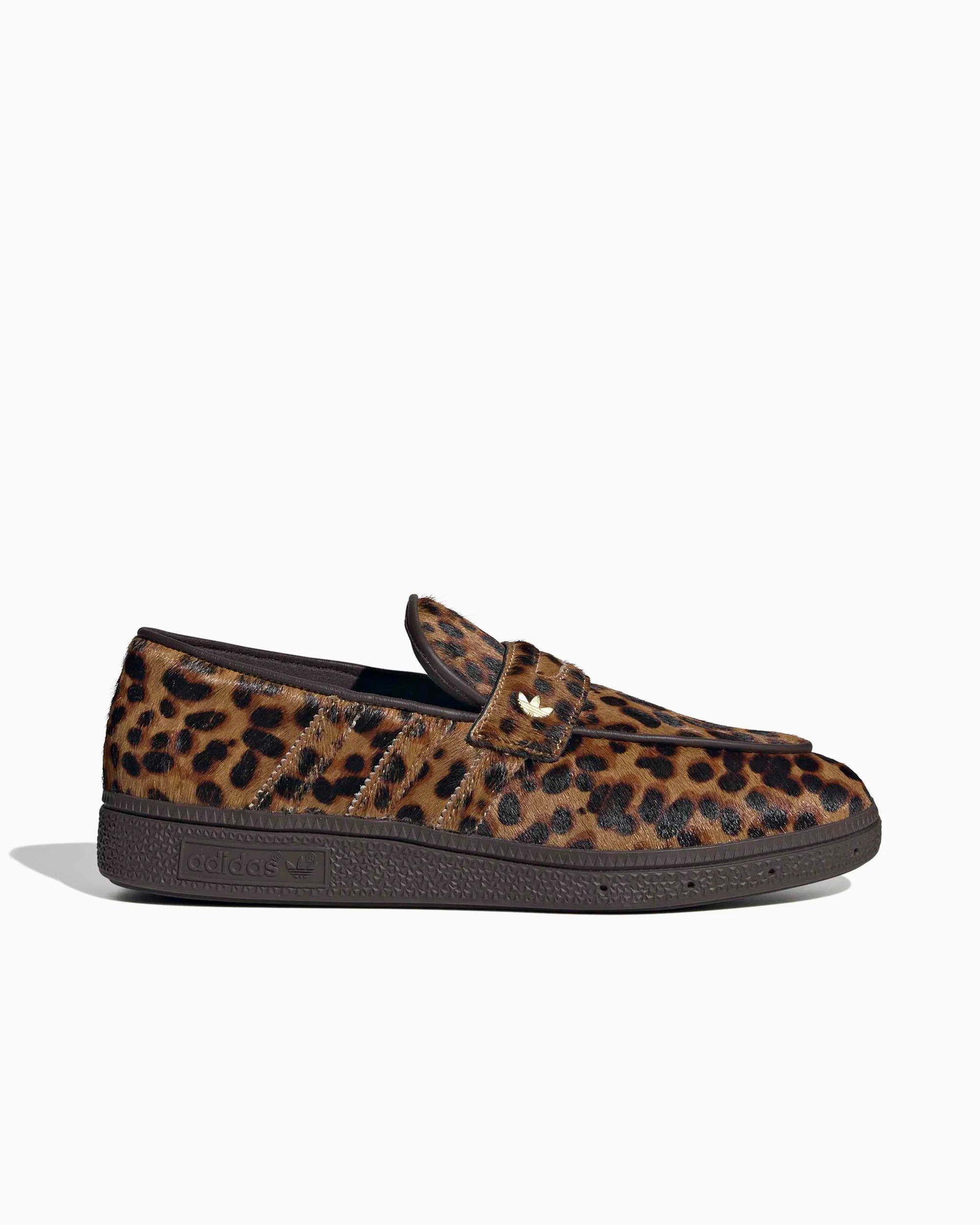 adidas Handball Spezial Loafer Leopard Print Dark Brown (Women's)