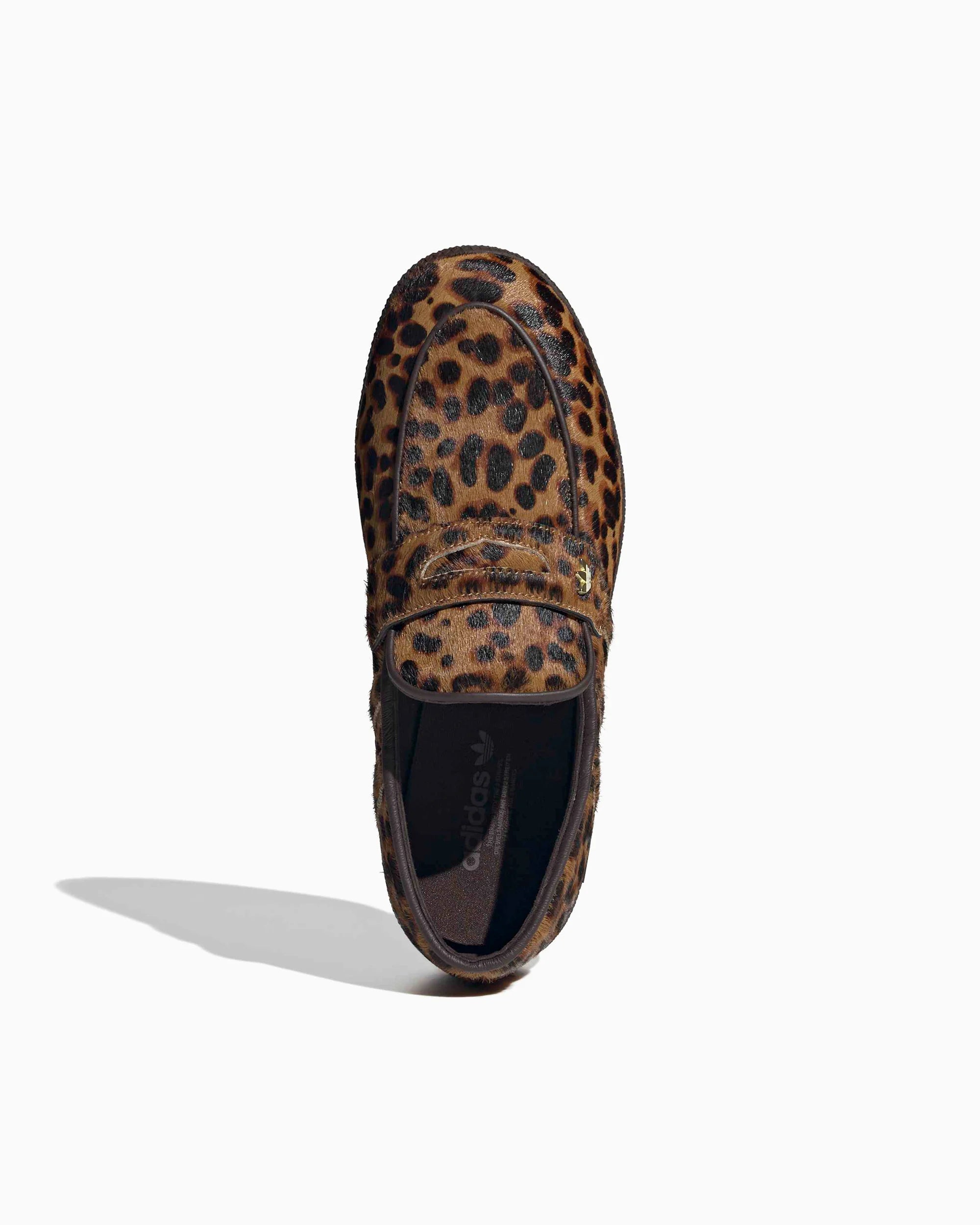 adidas Handball Spezial Loafer Leopard Print Dark Brown (Women's)