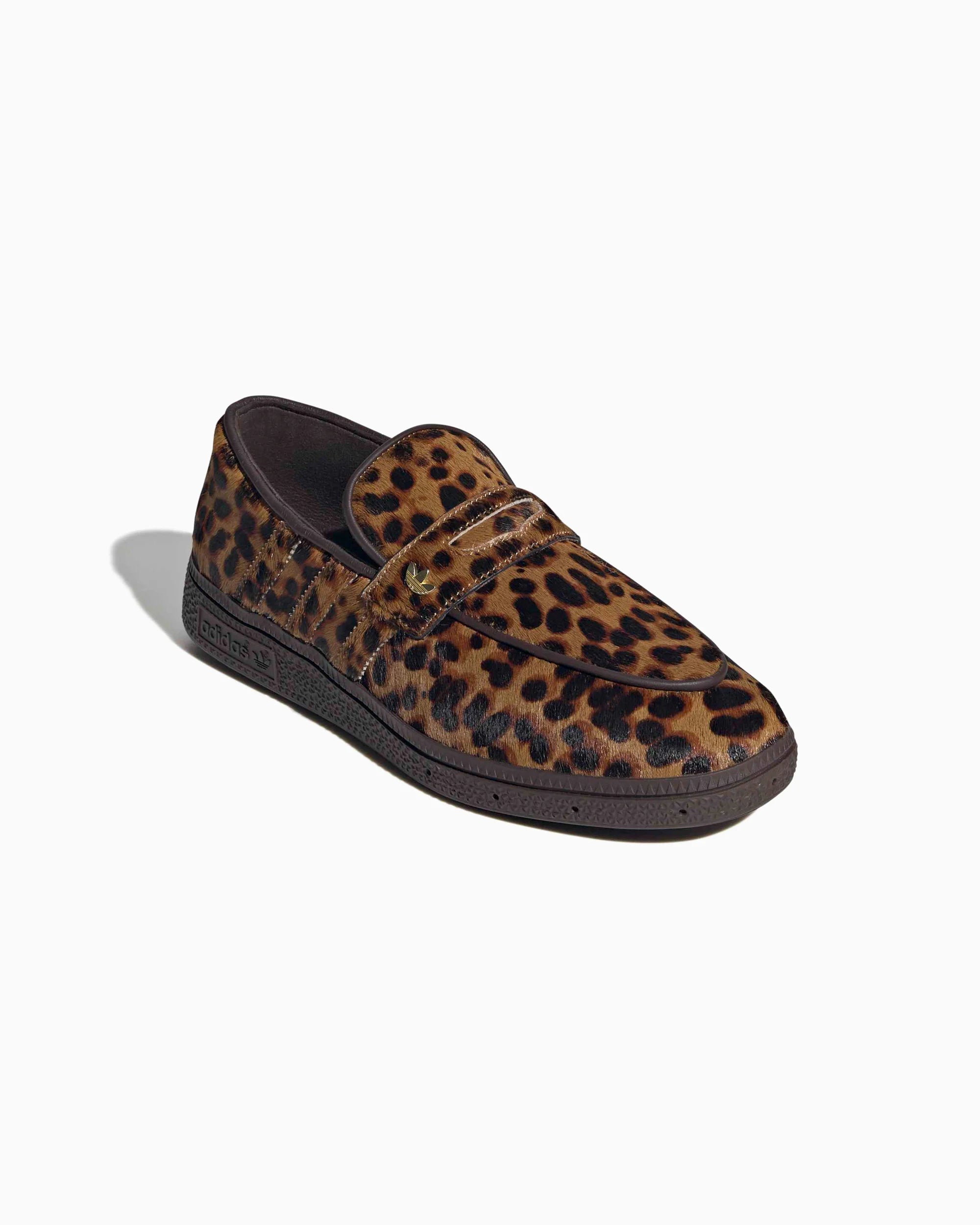 adidas Handball Spezial Loafer Leopard Print Dark Brown (Women's)