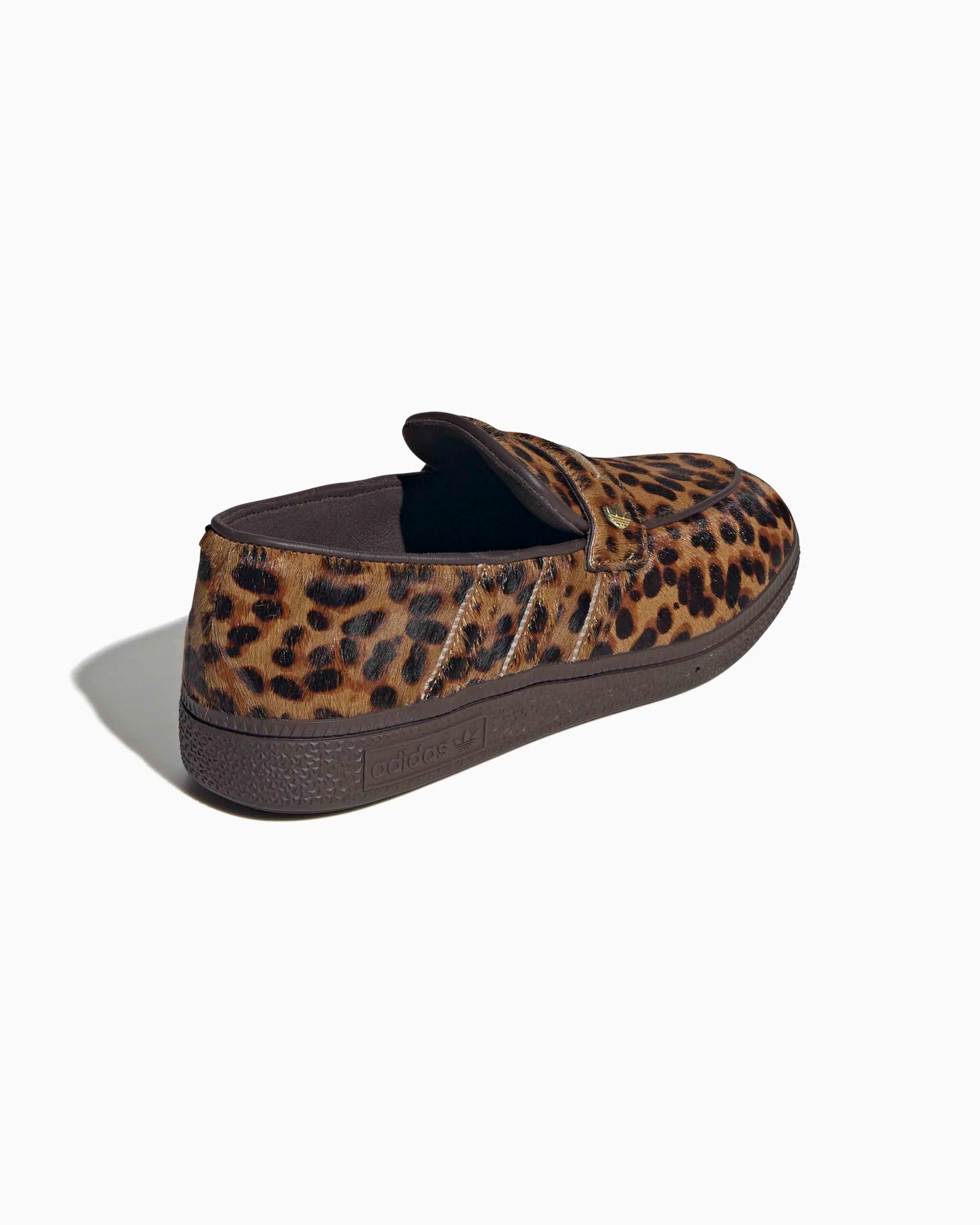 adidas Handball Spezial Loafer Leopard Print Dark Brown (Women's)
