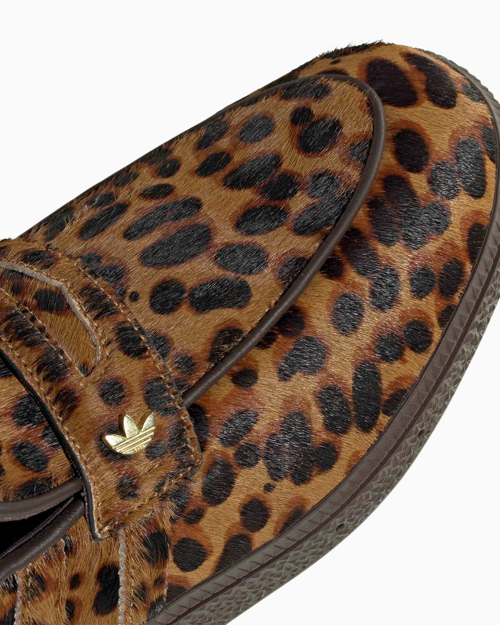 adidas Handball Spezial Loafer Leopard Print Dark Brown (Women's)