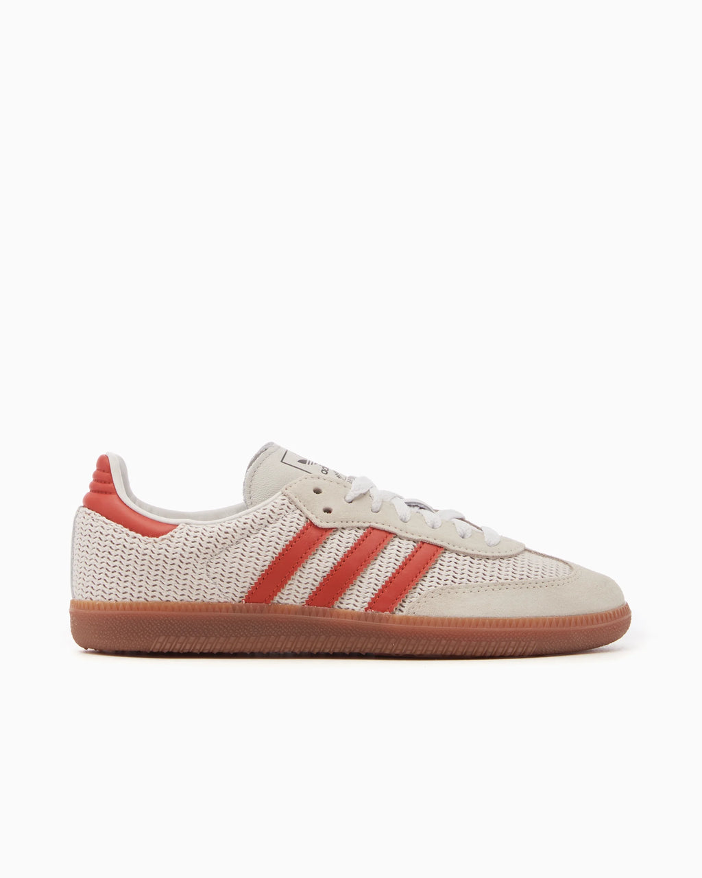 adidas Samba OG Branco Cristal Vermelho Preloved