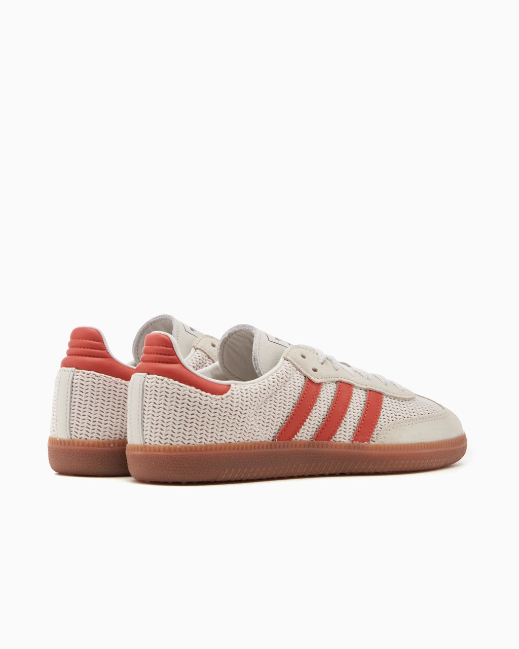 adidas Samba OG Branco Cristal Vermelho Preloved