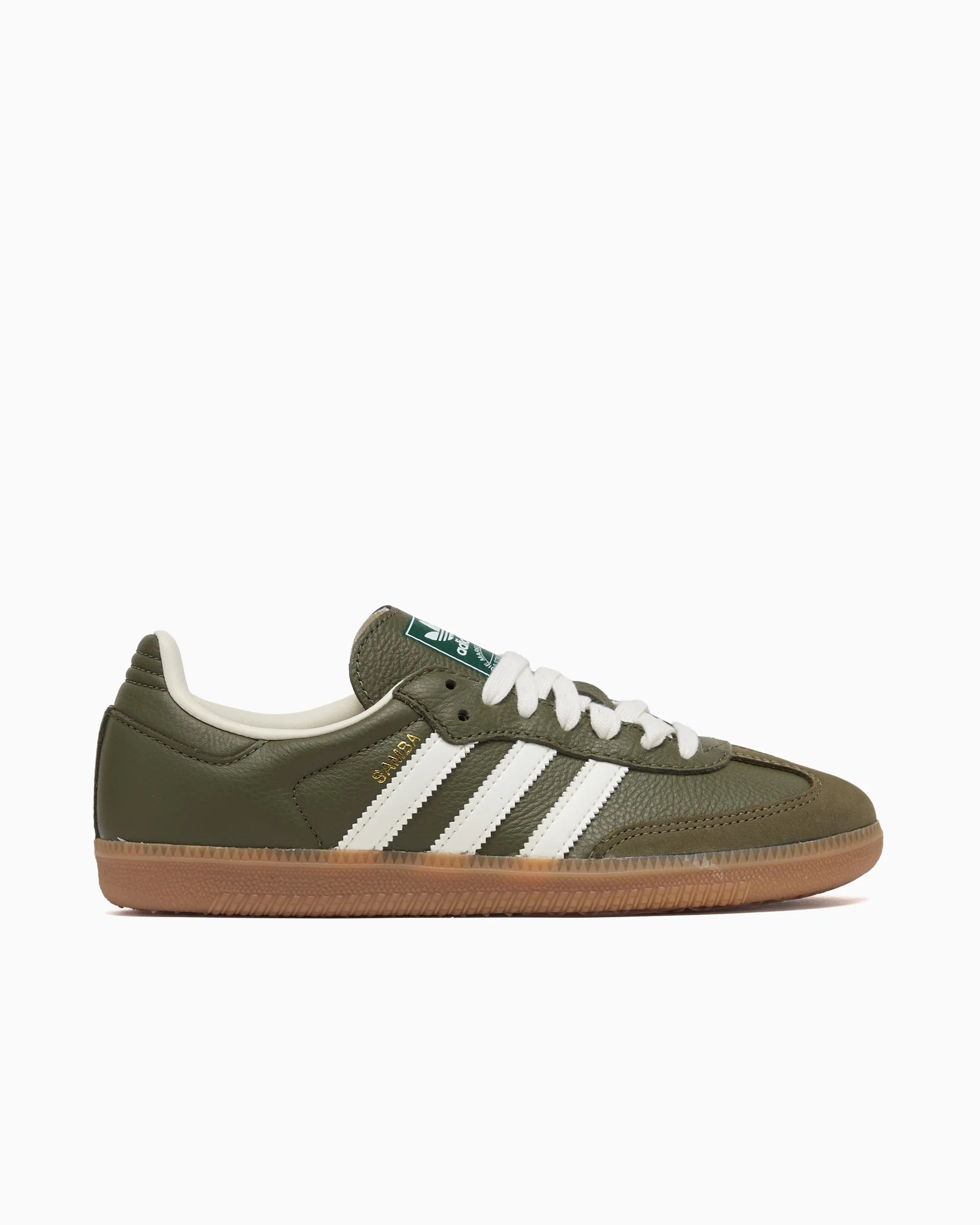 adidas Samba OG Medium Raw Khaki Gum