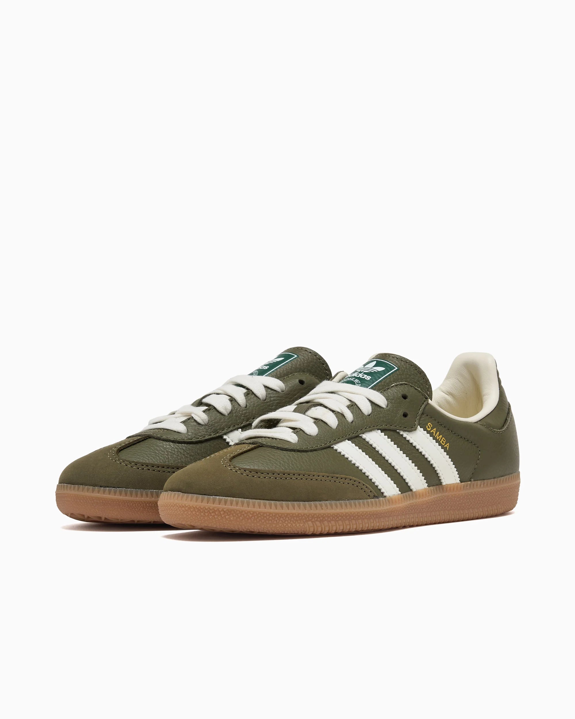 adidas Samba OG Medium Raw Khaki Gum