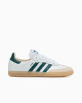 adidas Samba OG Branco Nuvem Verde Universitário Goma