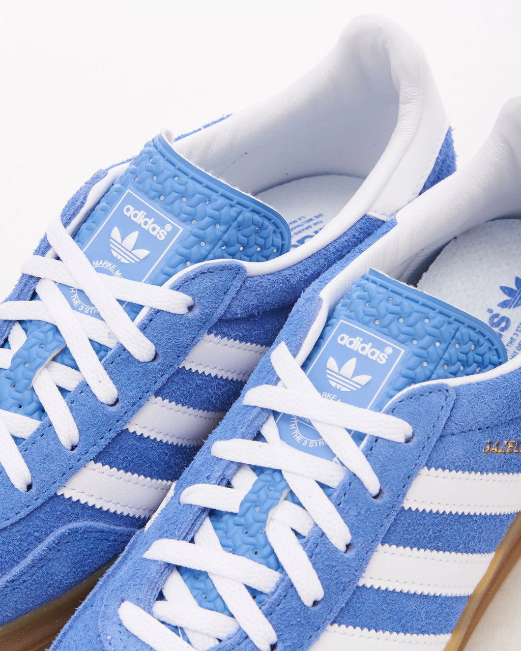 adidas Originals Gazelle Indoor para mujer Azul Fusion Gum