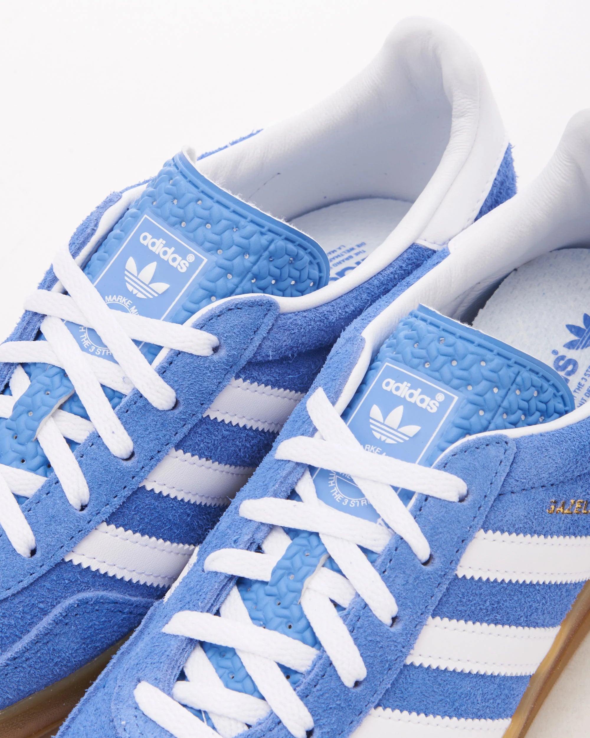 adidas Originals Gazelle Indoor para mujer Azul Fusion Gum