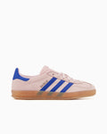 adidas Originals Gazelle Indoor para mujer rosa claro azul lúcido