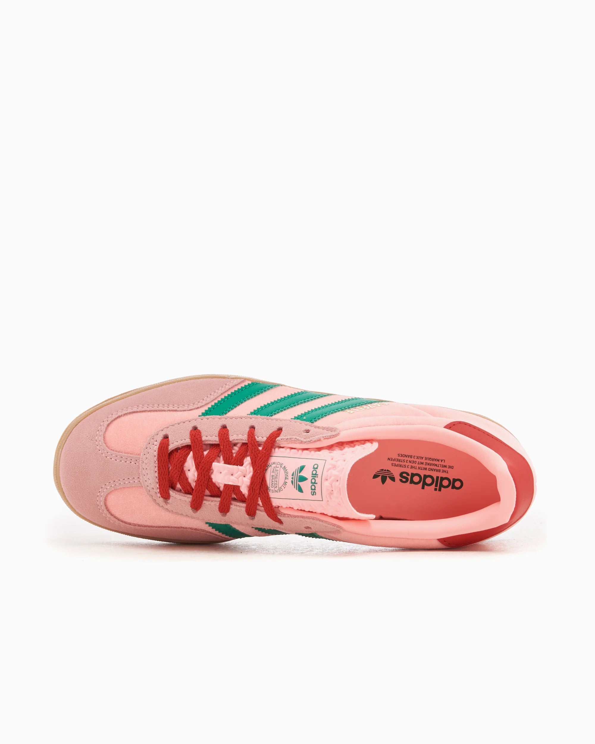 adidas Originals Gazelle Indoor de terciopelo rosa para mujer