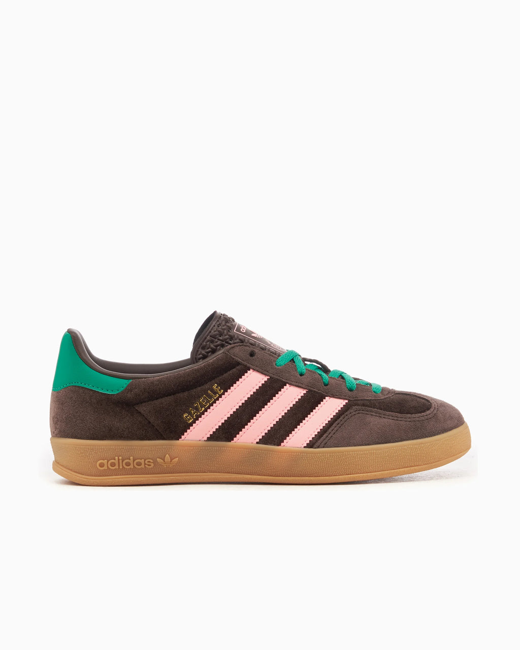 adidas Originals Women's Gazelle Indoor Brown Velvet