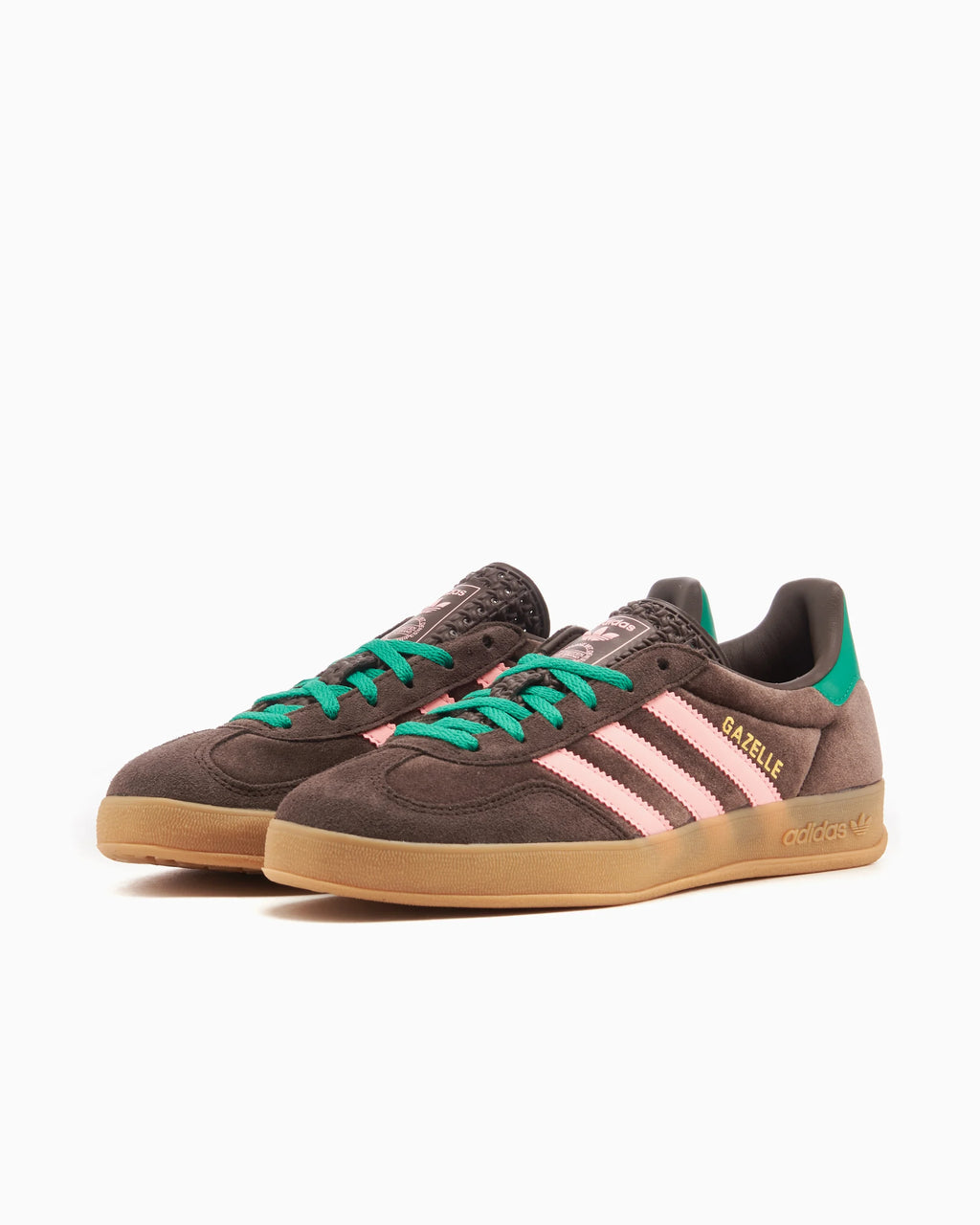 adidas Originals Women's Gazelle Indoor Brown Velvet