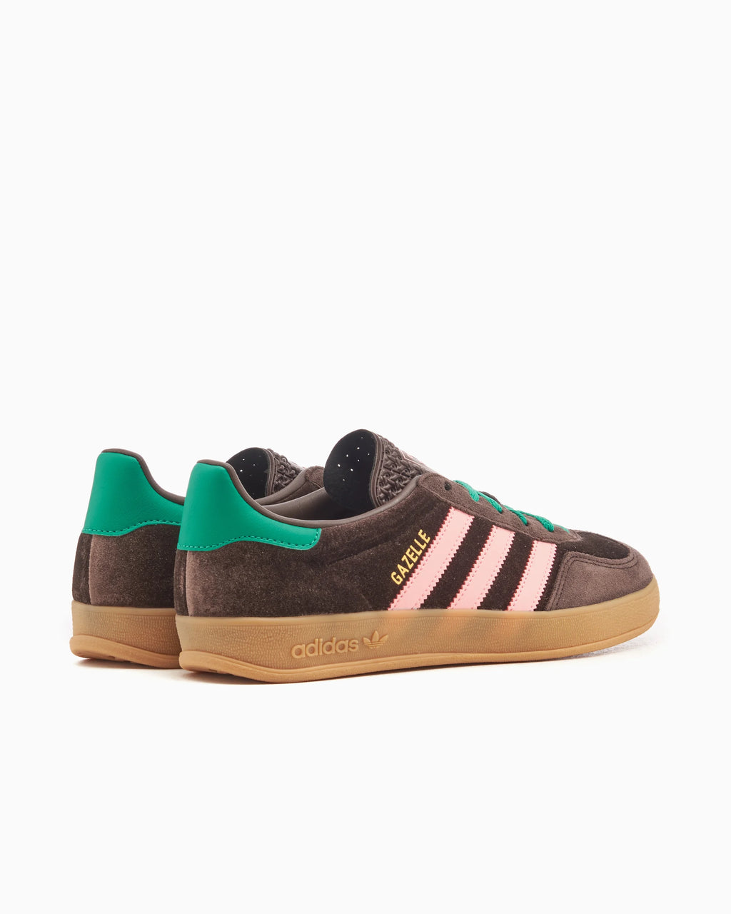adidas Originals Women's Gazelle Indoor Brown Velvet