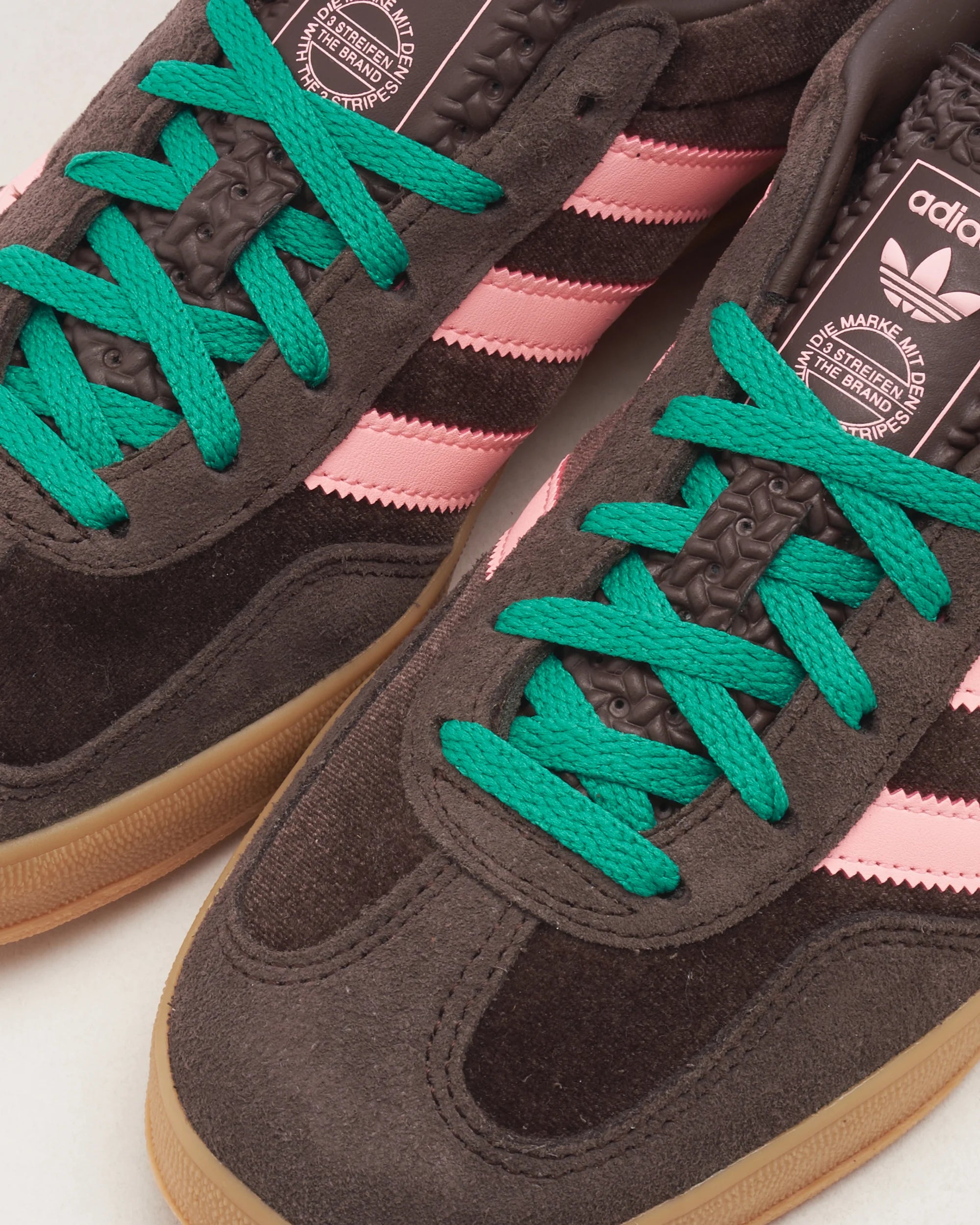 adidas Originals Women's Gazelle Indoor Brown Velvet