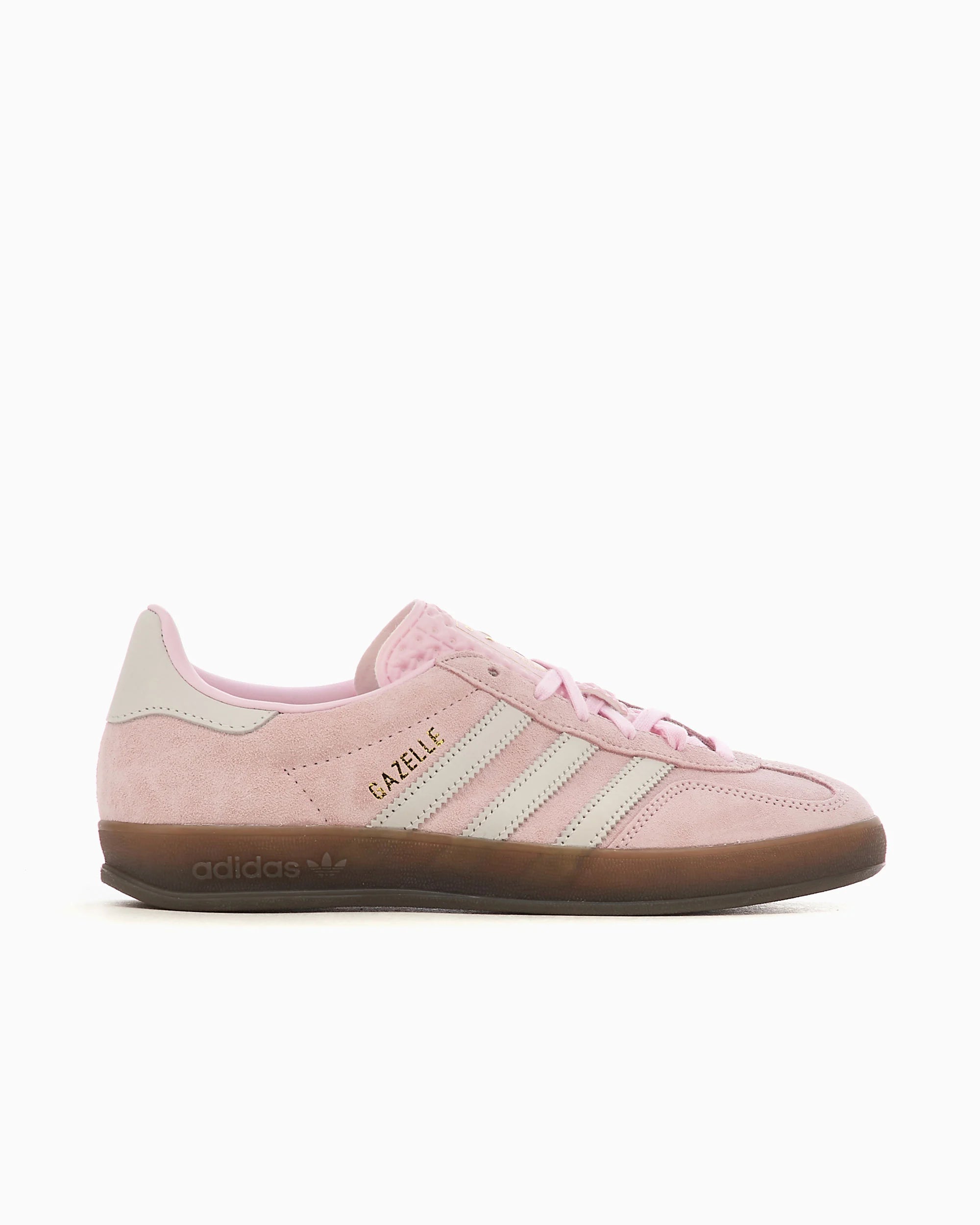 adidas Originals Gazelle Indoor para mujer rosa claro blanquecino