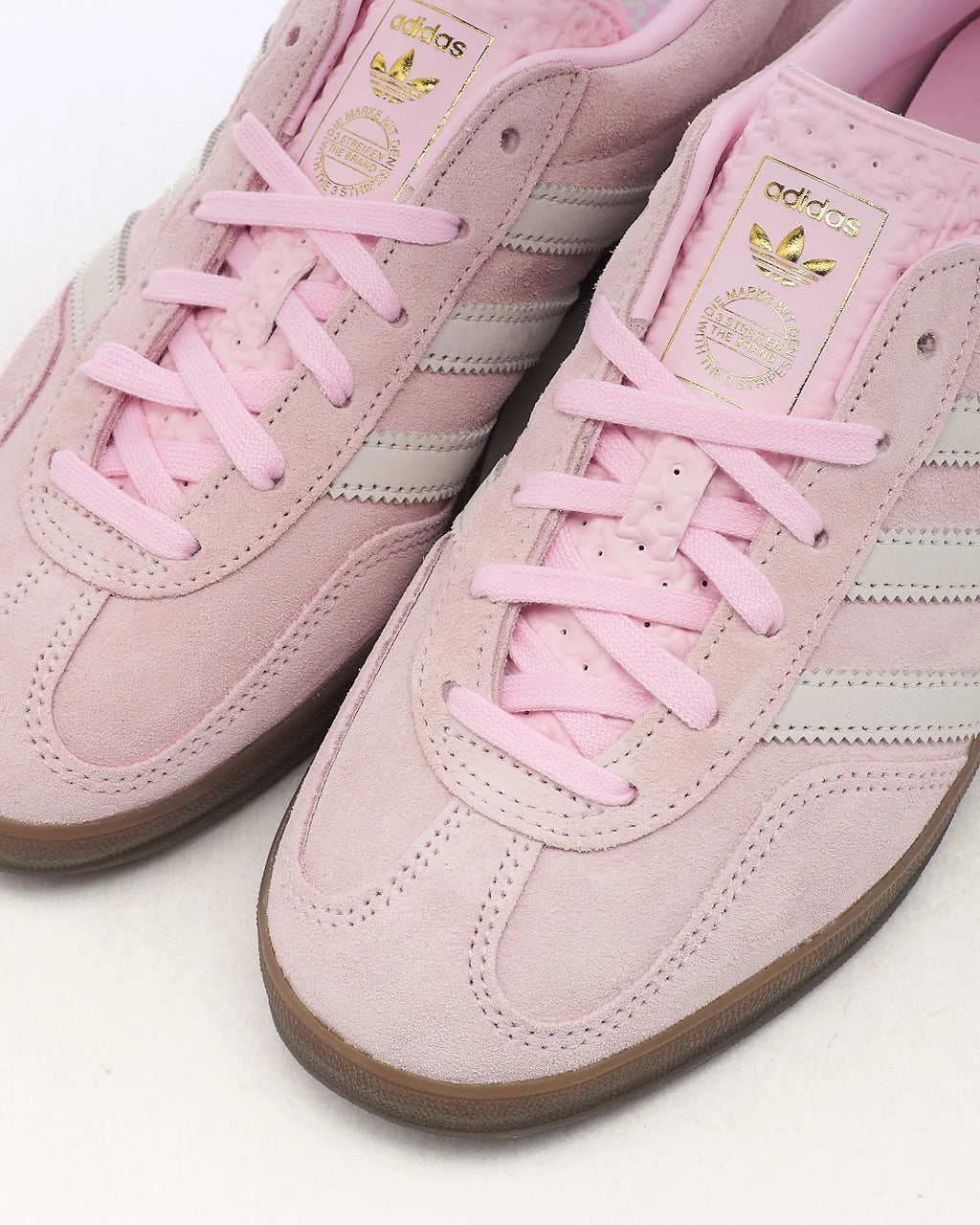 adidas Originals Women's Gazelle Indoor Clear Pink Off White