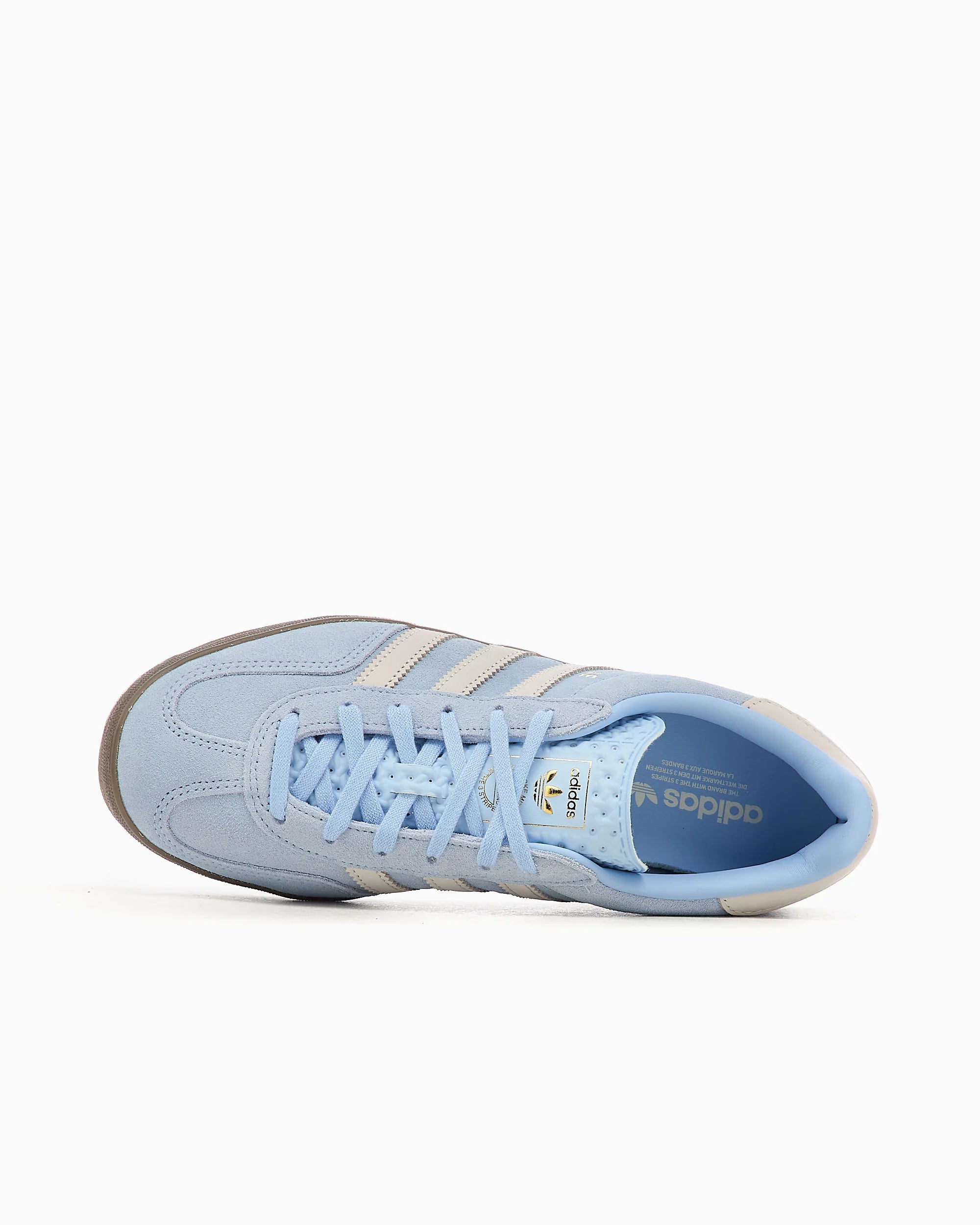adidas Originals Gazelle Indoor Clear Sky Off White para mujer