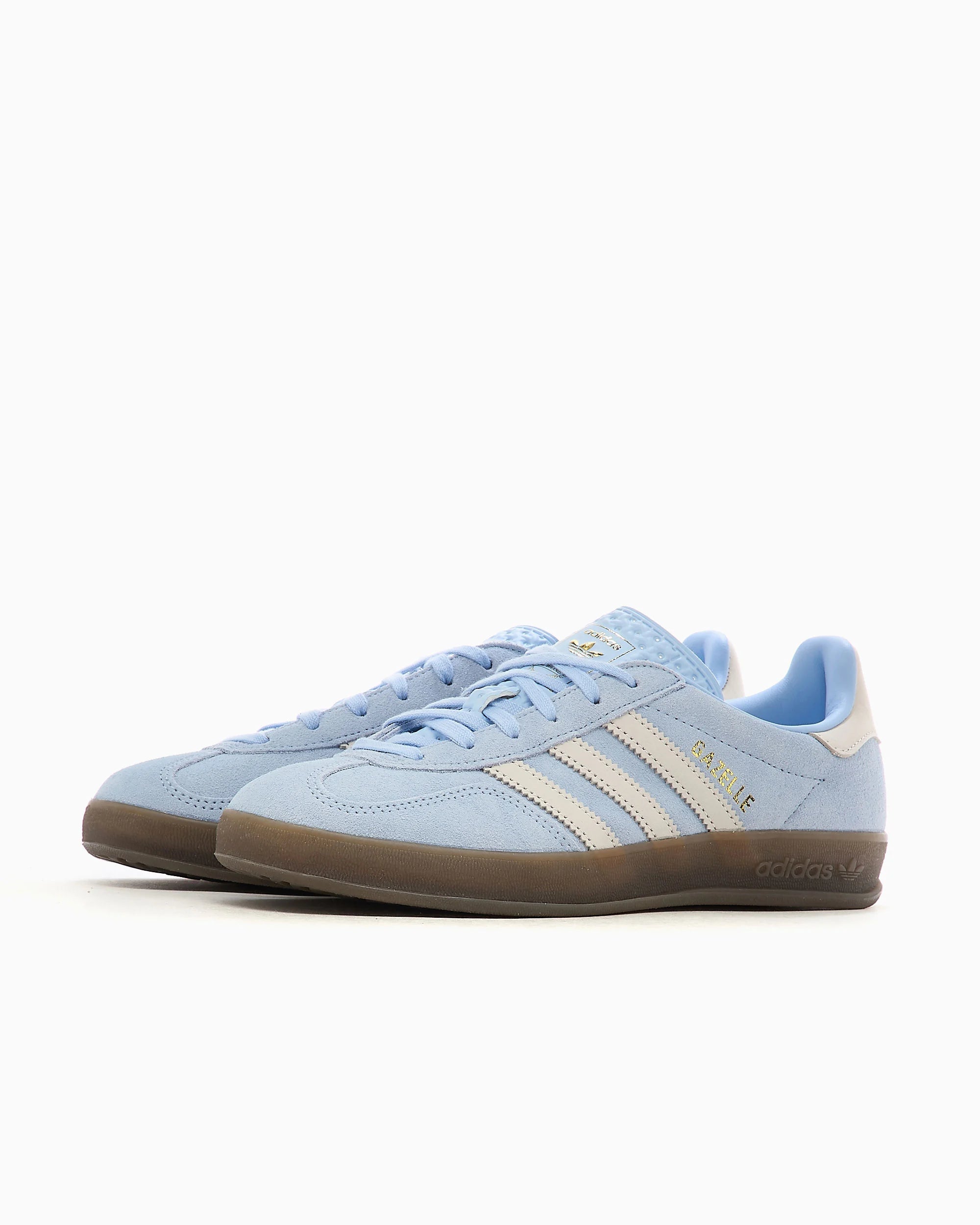 adidas Originals Gazelle Indoor Clear Sky Off White para mujer
