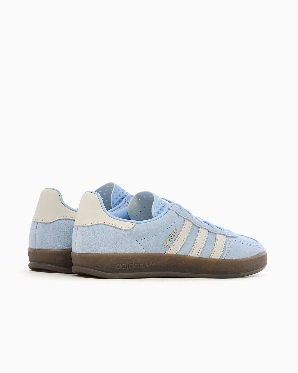 adidas Originals Women's Gazelle Indoor Clear Sky Off White