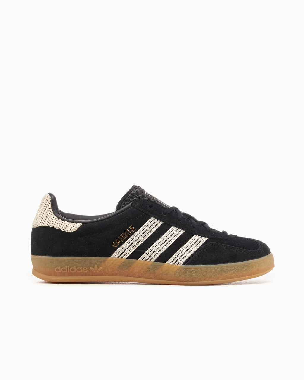 adidas Originals Women's Gazelle Indoor Core Black Wonder White