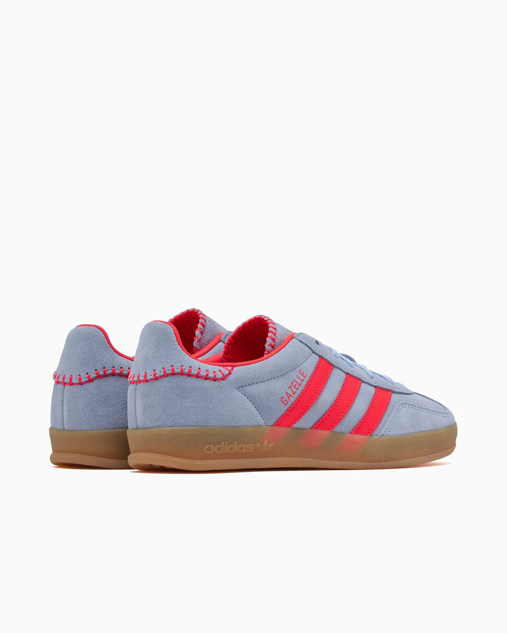 adidas Originals Gazelle Indoor para mujer Lucid Red Clear Sky