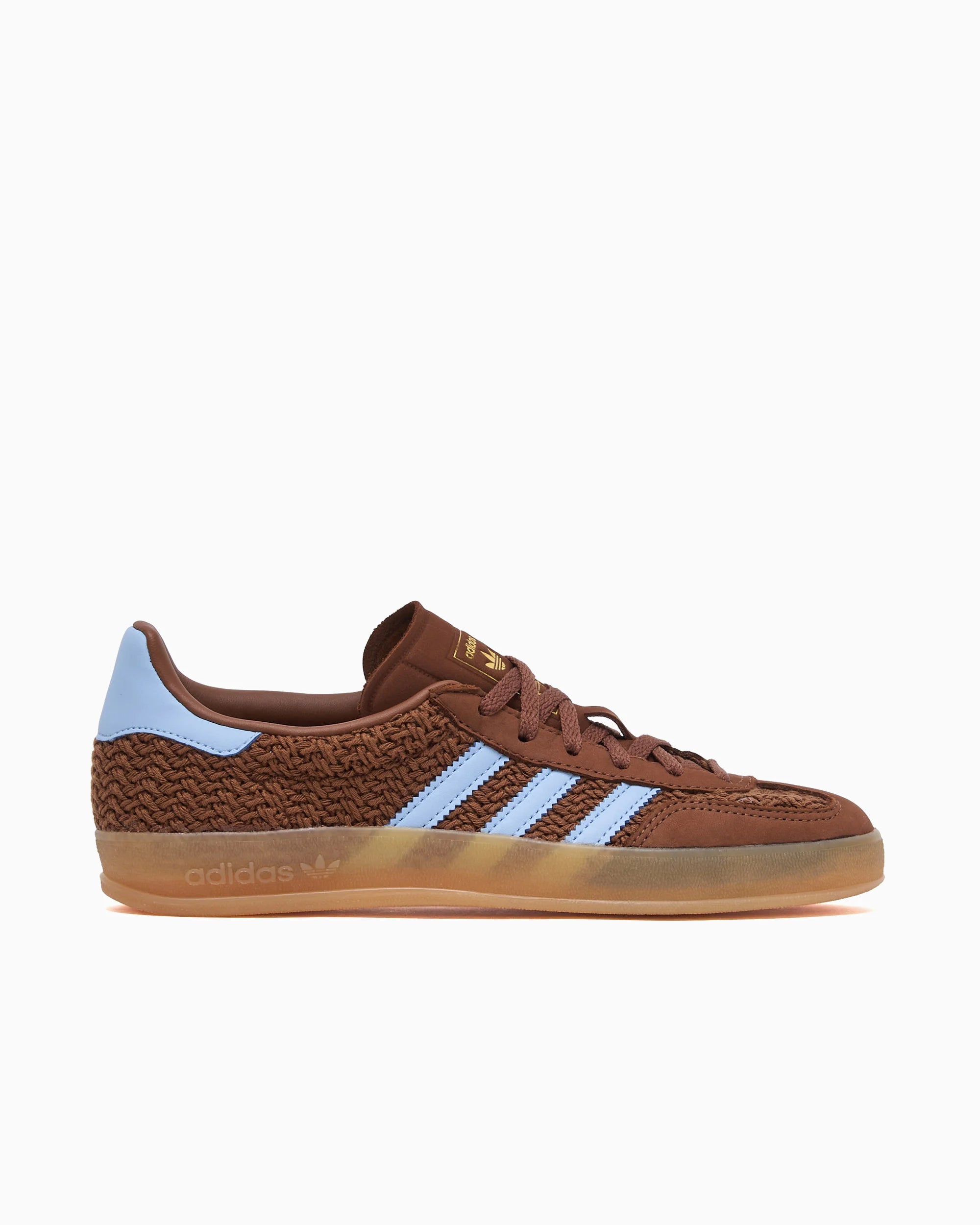 adidas Originals Gazelle Indoor de mujer Marrón Preloved Cielo Despejado Goma