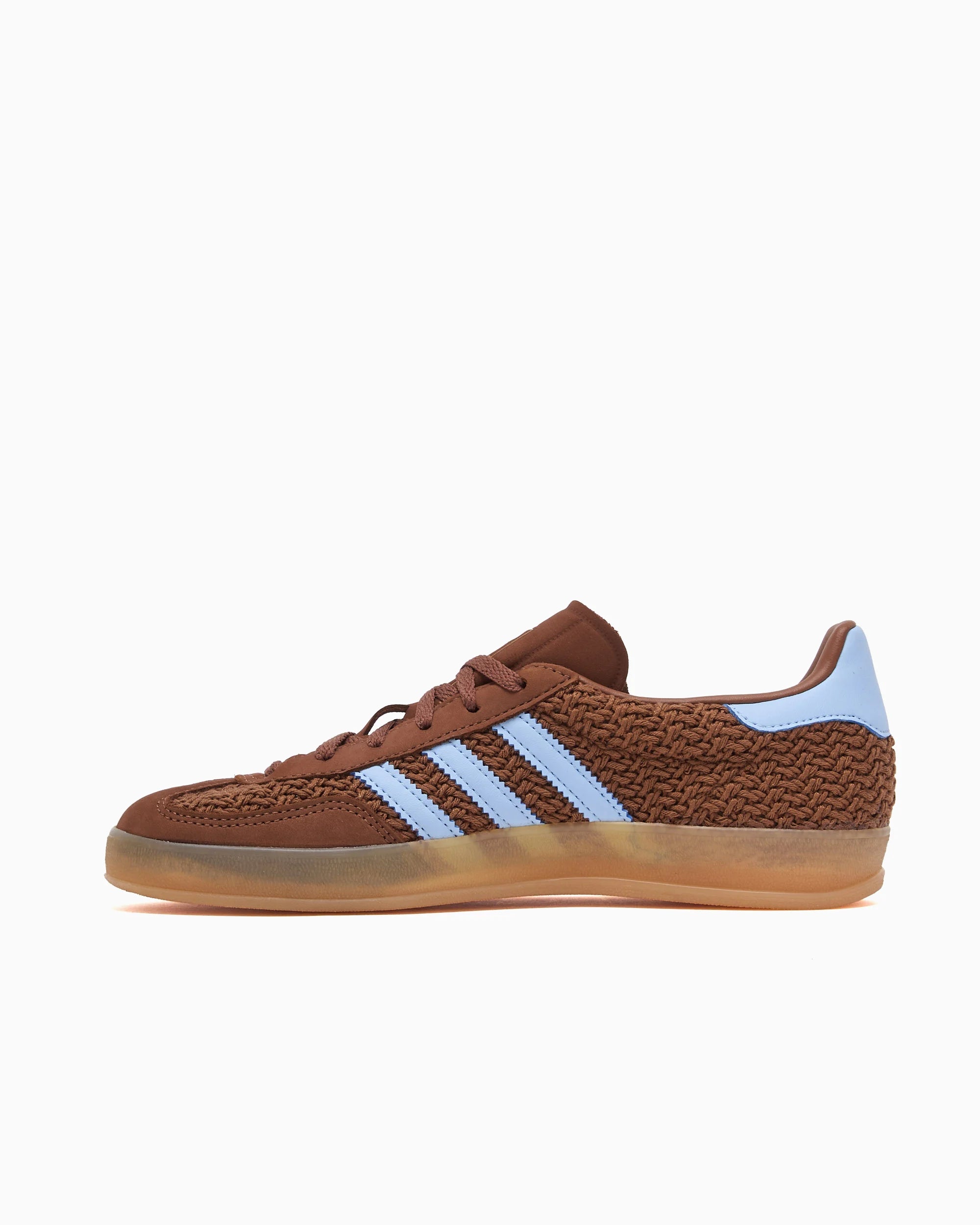 adidas Originals Gazelle Indoor de mujer Marrón Preloved Cielo Despejado Goma