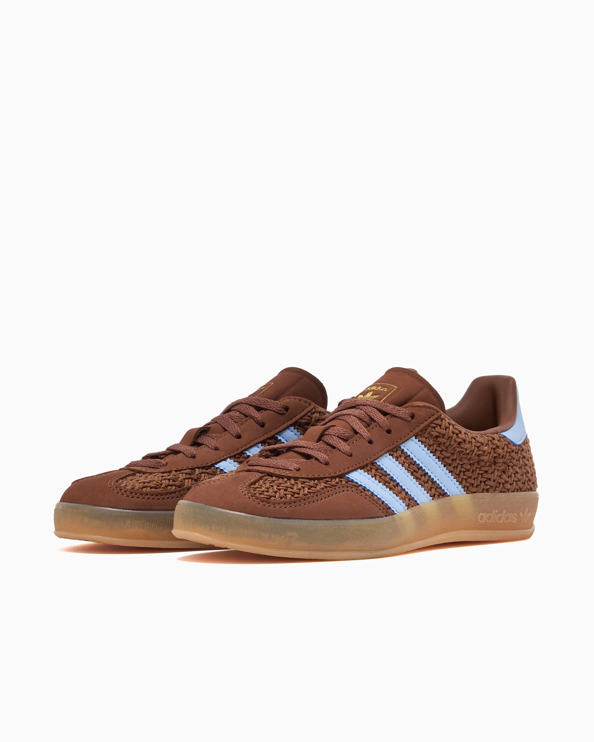 adidas Originals Gazelle Indoor de mujer Marrón Preloved Cielo Despejado Goma