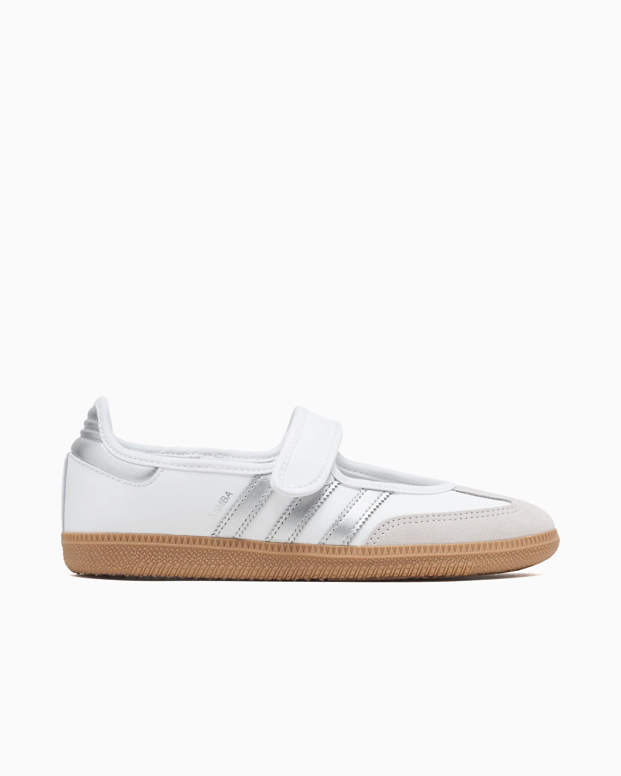 adidas Samba Jane Branco Prata Metálico (Feminino)