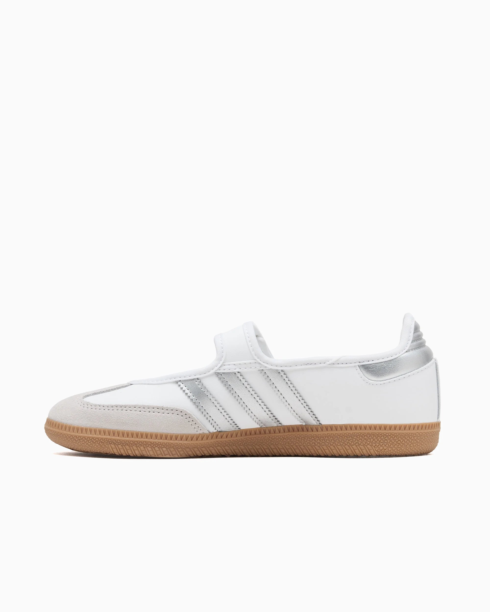 adidas Samba Jane Branco Prata Metálico (Feminino)