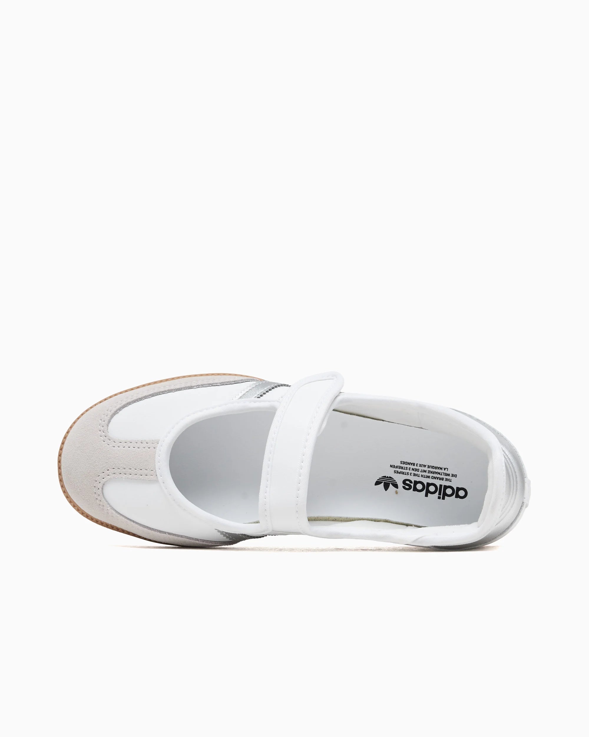 adidas Samba Jane Branco Prata Metálico (Feminino)