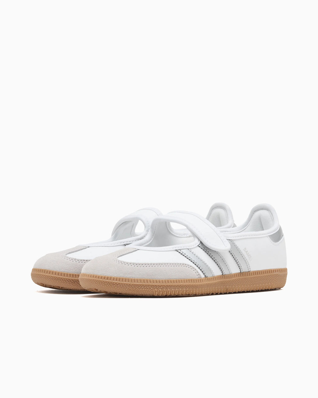 adidas Samba Jane Branco Prata Metálico (Feminino)